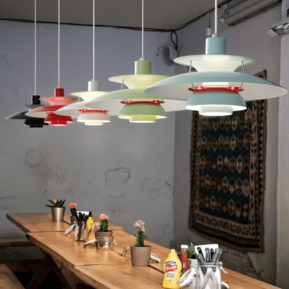 Klassische und Moderne Metall-Deckenlampe für Wohnzimmer oder Küche