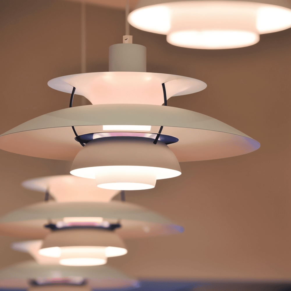 Klassische und Moderne Metall-Deckenlampe für Wohnzimmer oder Küche