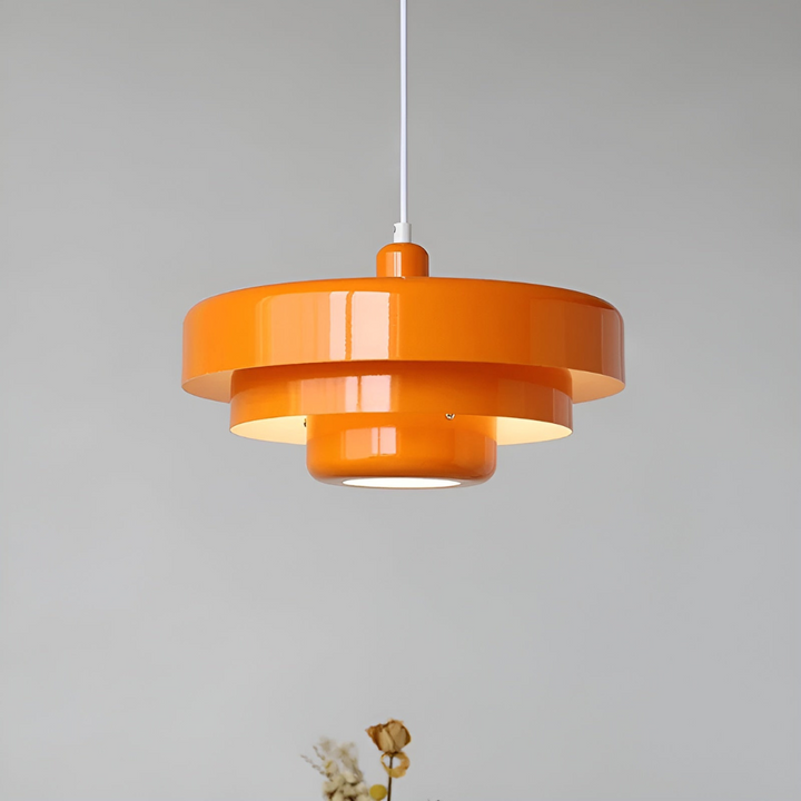 Orange Retro Deckenlampe