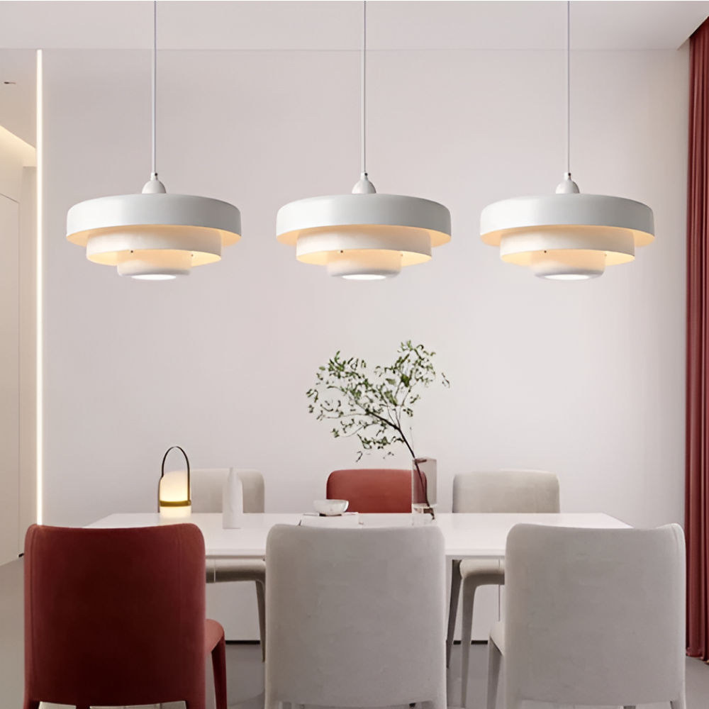 Orange Retro Deckenlampe