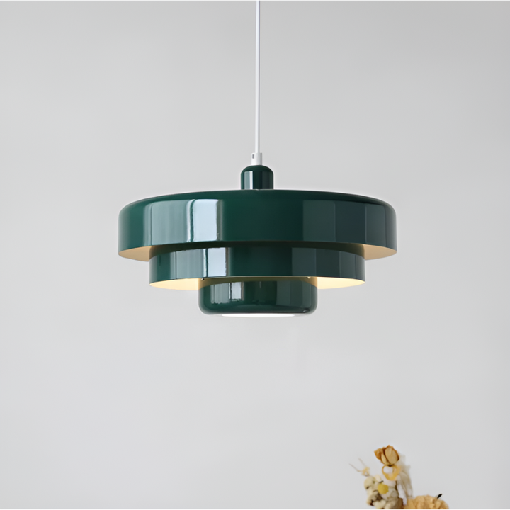 Orange Retro Deckenlampe