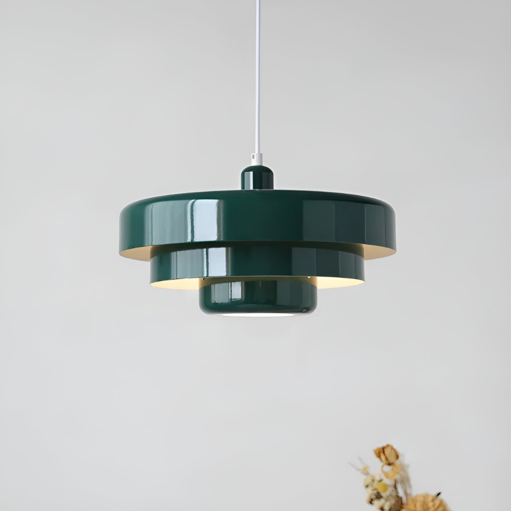Orange Retro Deckenlampe