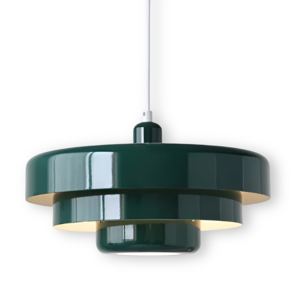 Orange Retro Deckenlampe