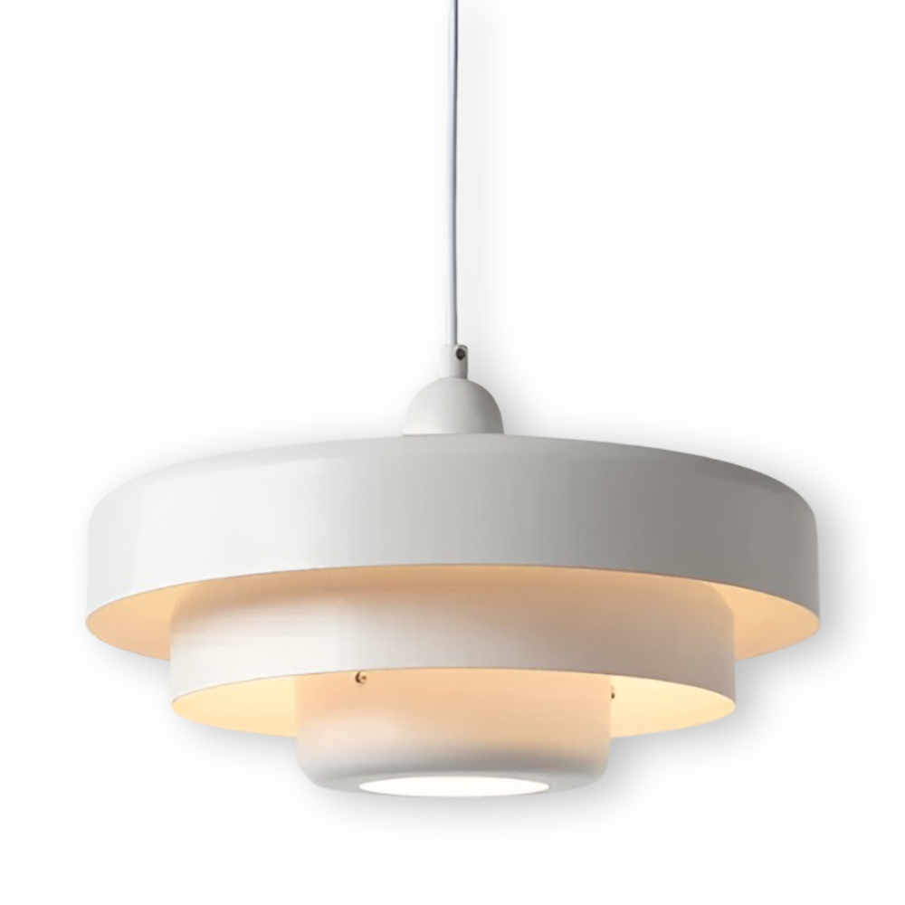 Orange Retro Deckenlampe