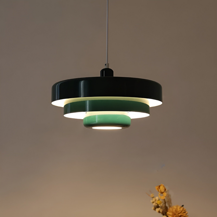 Orange Retro Deckenlampe