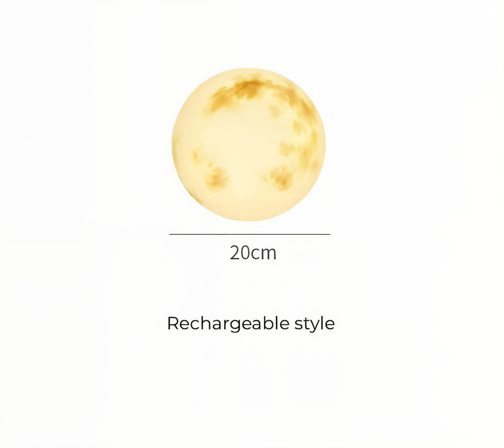 Solar Garten Mond Licht | Außen Mondlampe