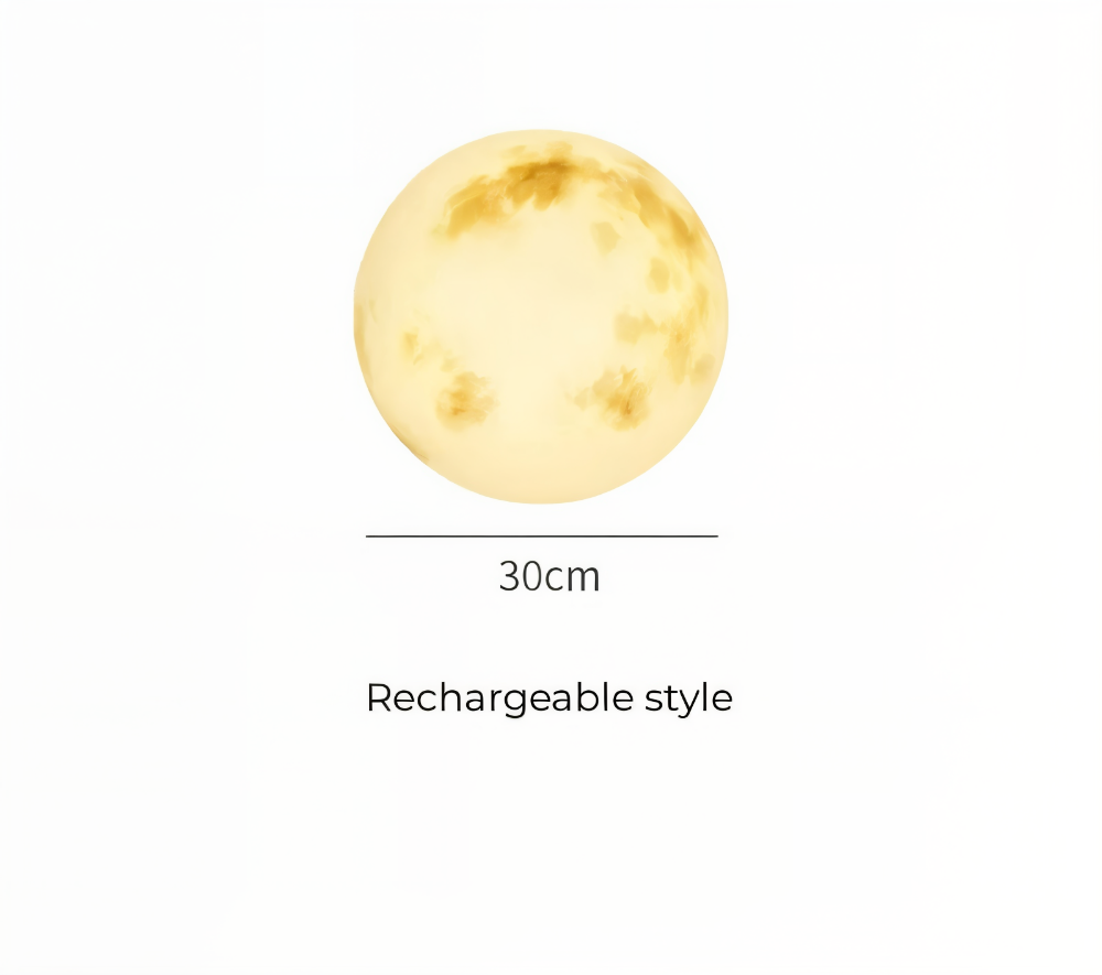 Solar Garten Mond Licht | Außen Mondlampe
