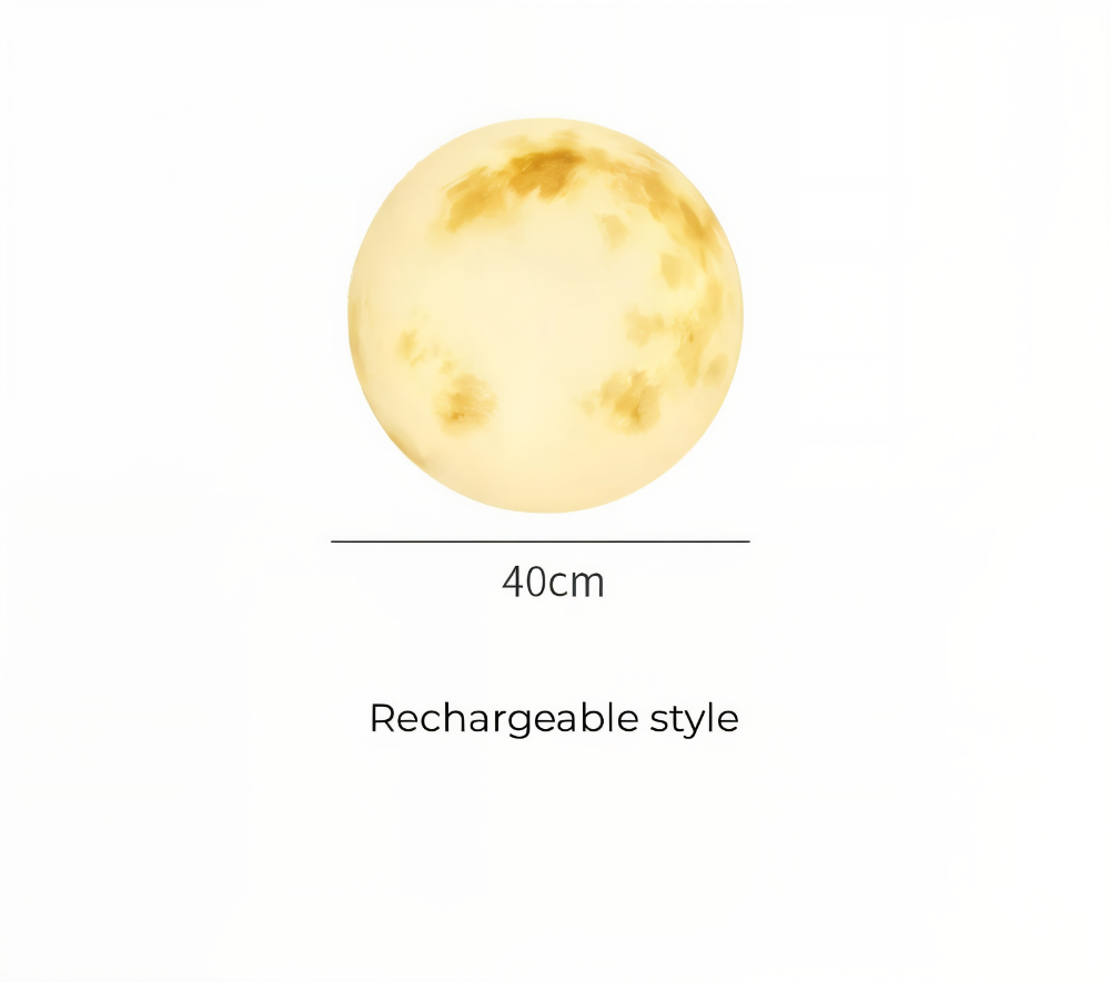Solar Garten Mond Licht | Außen Mondlampe