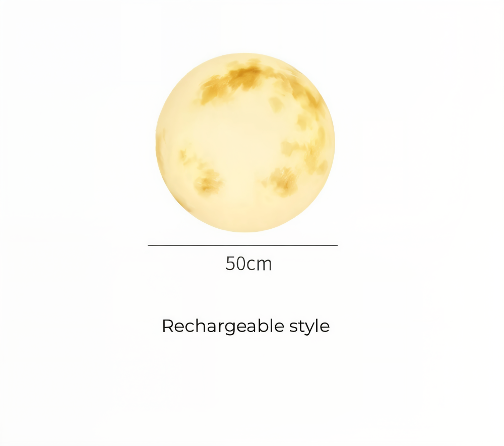 Solar Garten Mond Licht | Außen Mondlampe
