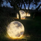 Solar Garten Mond Licht | Außen Mondlampe