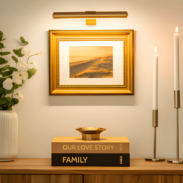 Magnetische LED-Wandleuchte | 120° Rotierbar Schnurlos Wandleuchte