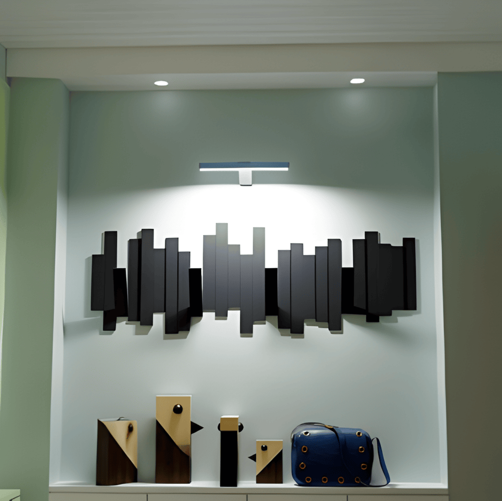 Magnetische LED-Wandleuchte | 120° Rotierbar Schnurlos Wandleuchte