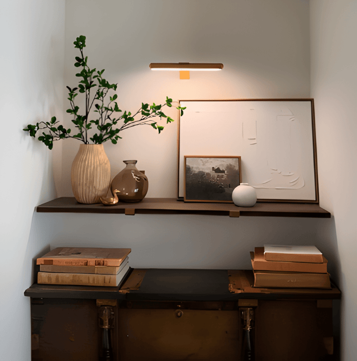 Magnetische LED-Wandleuchte | 120° Rotierbar Schnurlos Wandleuchte