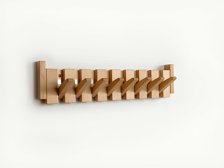 Handgefertigtes Driftwood Klavier Wandregal Mit Magnetischer Falte