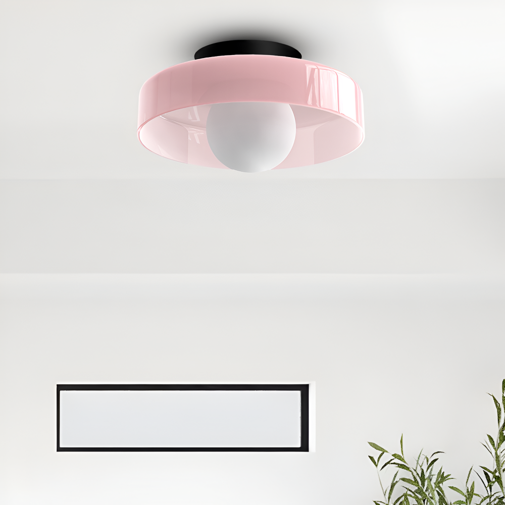 Zeitgenössische Runde LED-Deckenleuchte