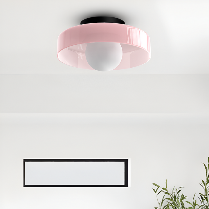 Zeitgenössische Runde LED-Deckenleuchte