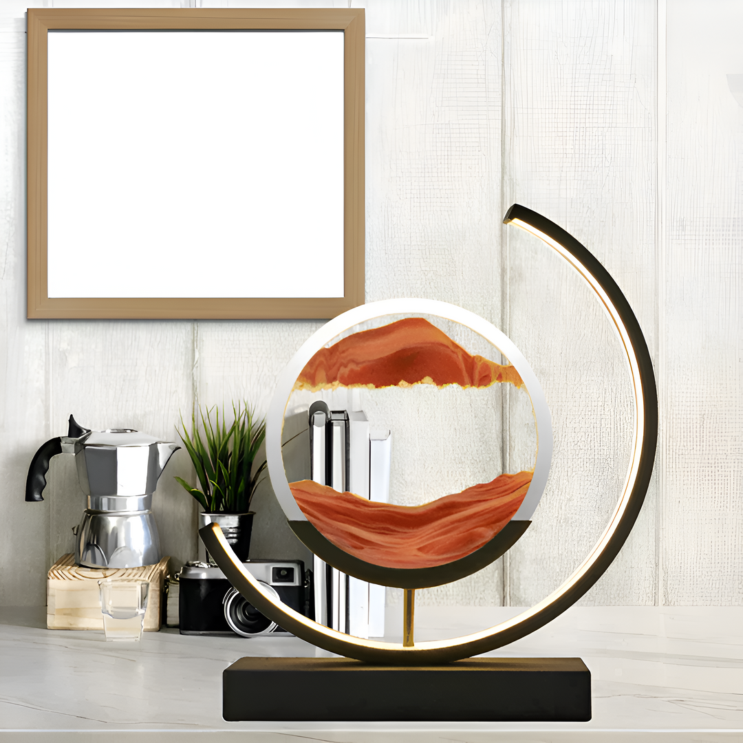 Sand Glühen Umzug Sandkunstlampe