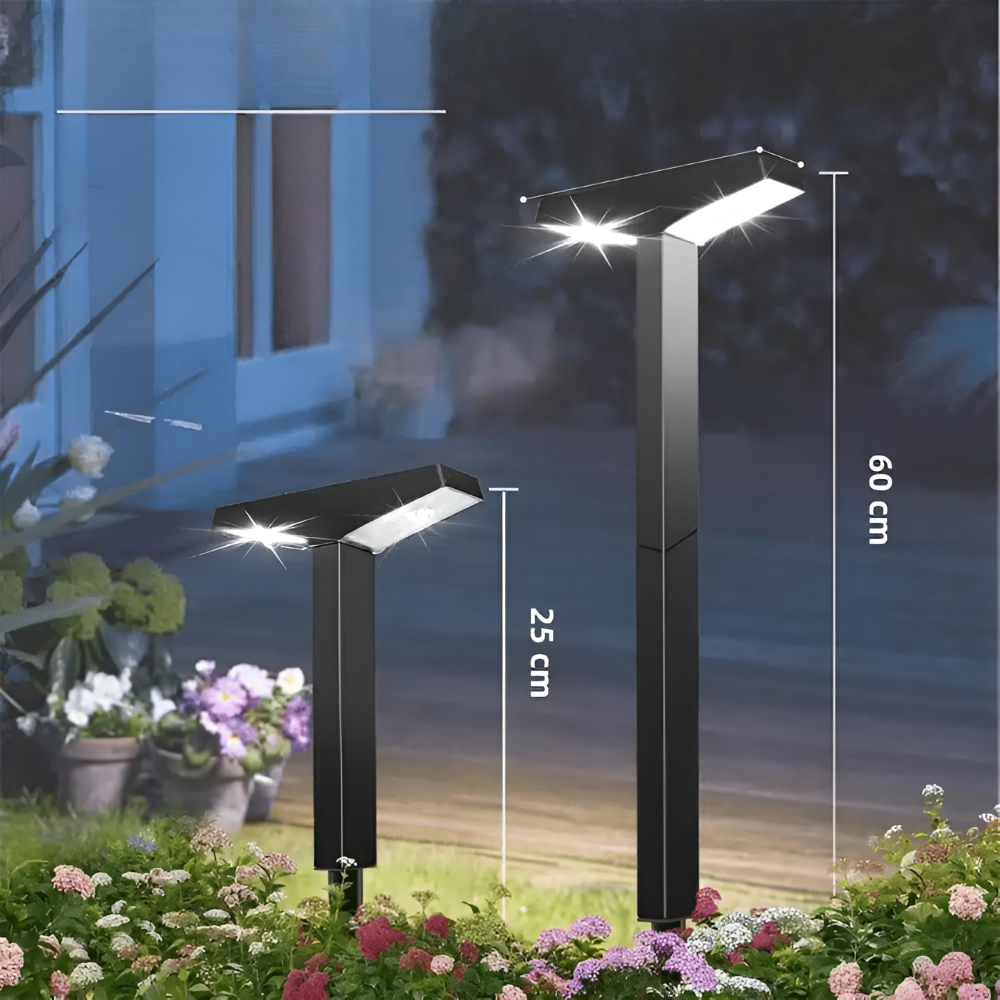 4er-Pack Solar-Wegbeleuchtung