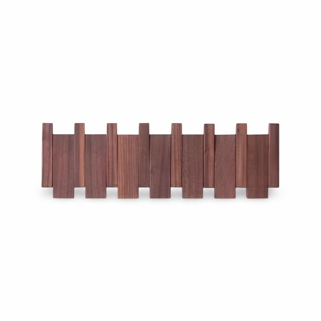 Handgefertigtes Driftwood Klavier Wandregal Mit Magnetischer Falte