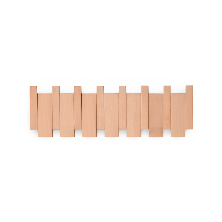 Handgefertigtes Driftwood Klavier Wandregal Mit Magnetischer Falte