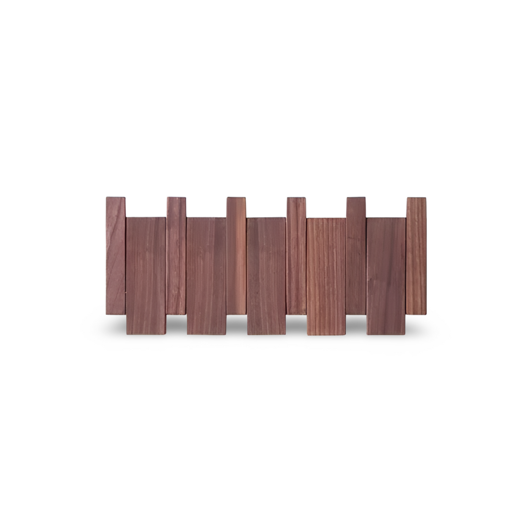 Handgefertigtes Driftwood Klavier Wandregal Mit Magnetischer Falte