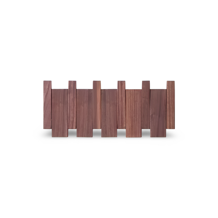 Handgefertigtes Driftwood Klavier Wandregal Mit Magnetischer Falte