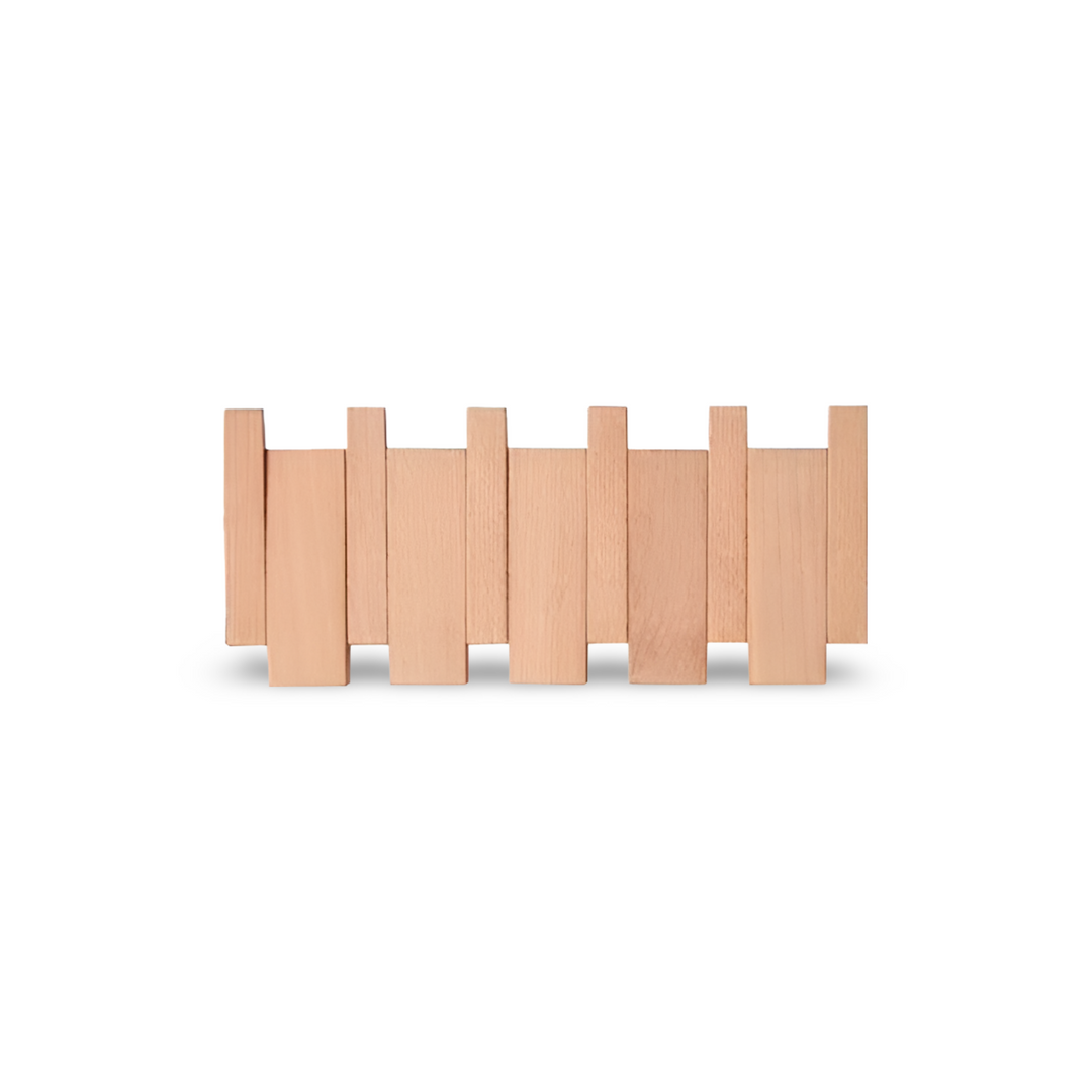 Handgefertigtes Driftwood Klavier Wandregal Mit Magnetischer Falte