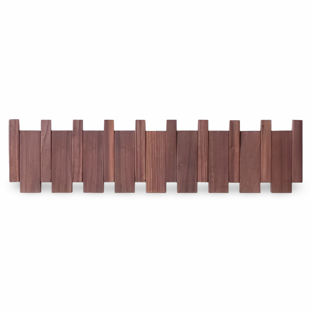 Handgefertigtes Driftwood Klavier Wandregal Mit Magnetischer Falte