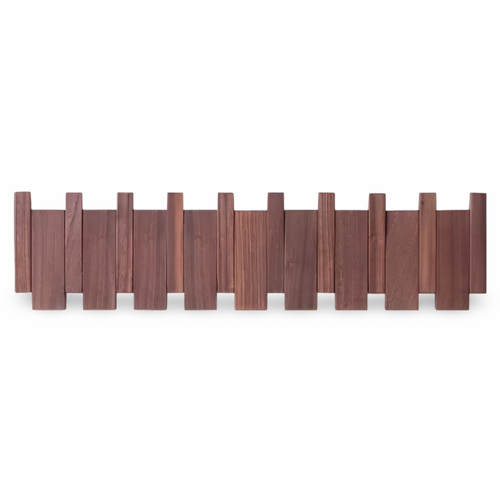 Handgefertigtes Driftwood Klavier Wandregal Mit Magnetischer Falte