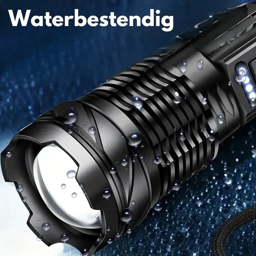 Max | Militär-Taschenlampe mit Zoom und Wasserdichtem Entwurf