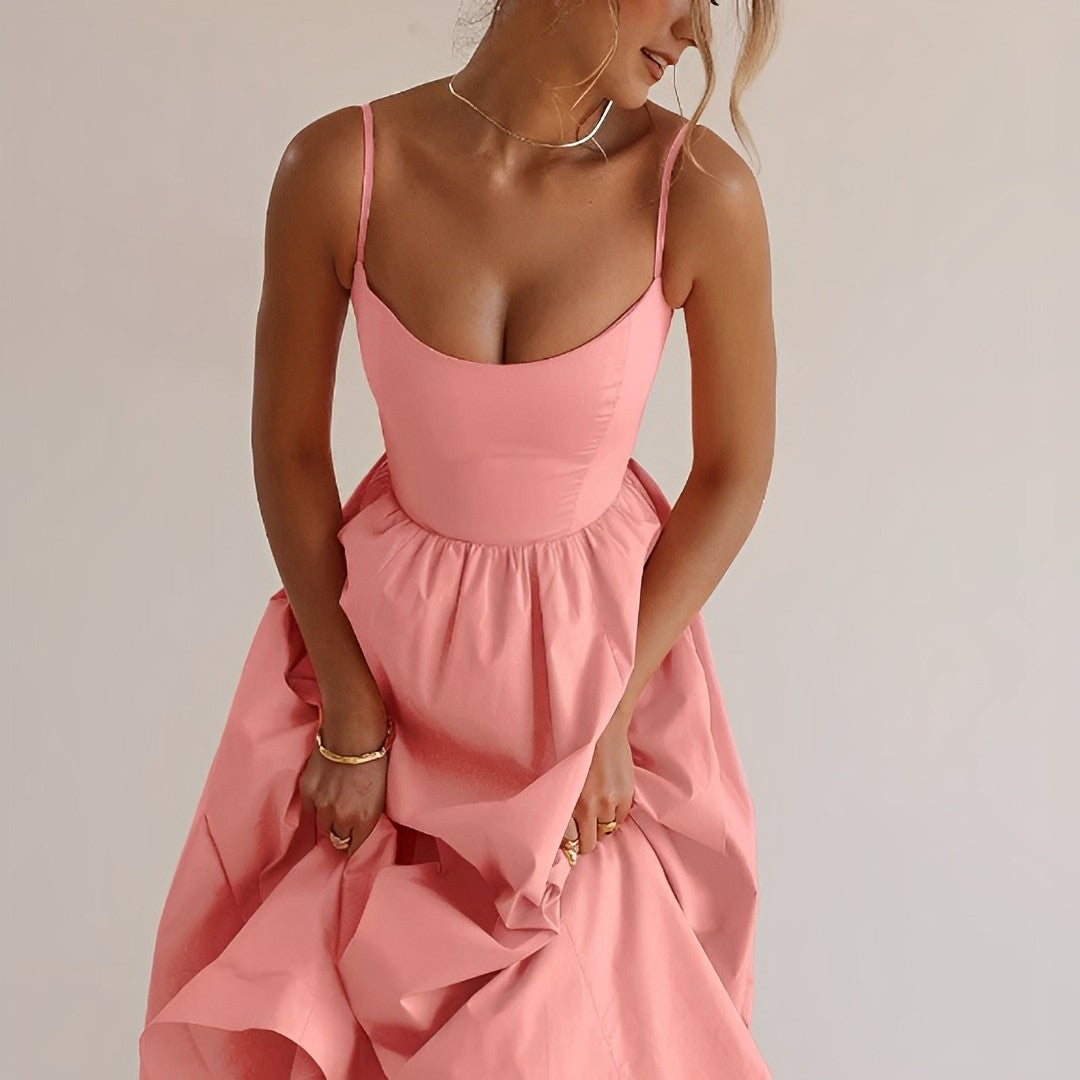 Quinn | Leichtgewichts Sommer A-Linie Sonnenkleid
