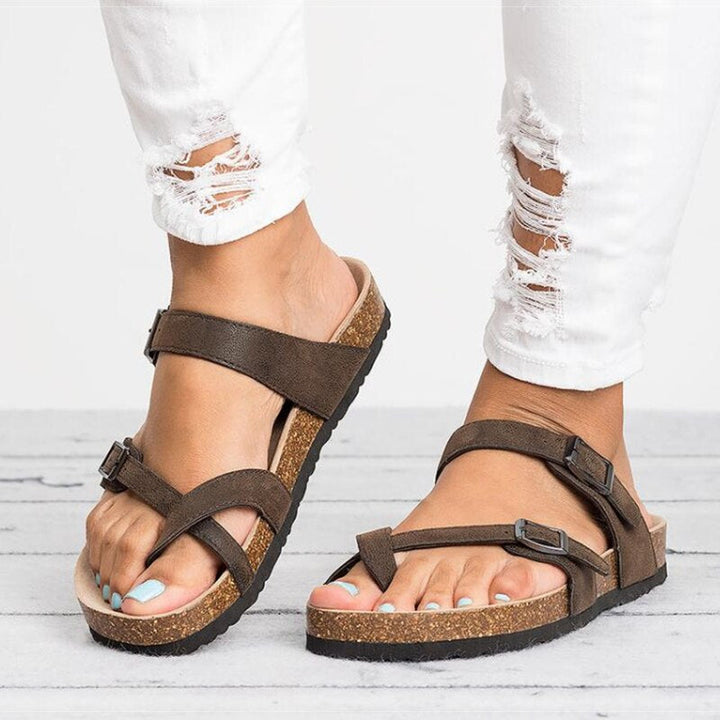 Serenelle | Ergonomische Sandalen im Römischen Stil