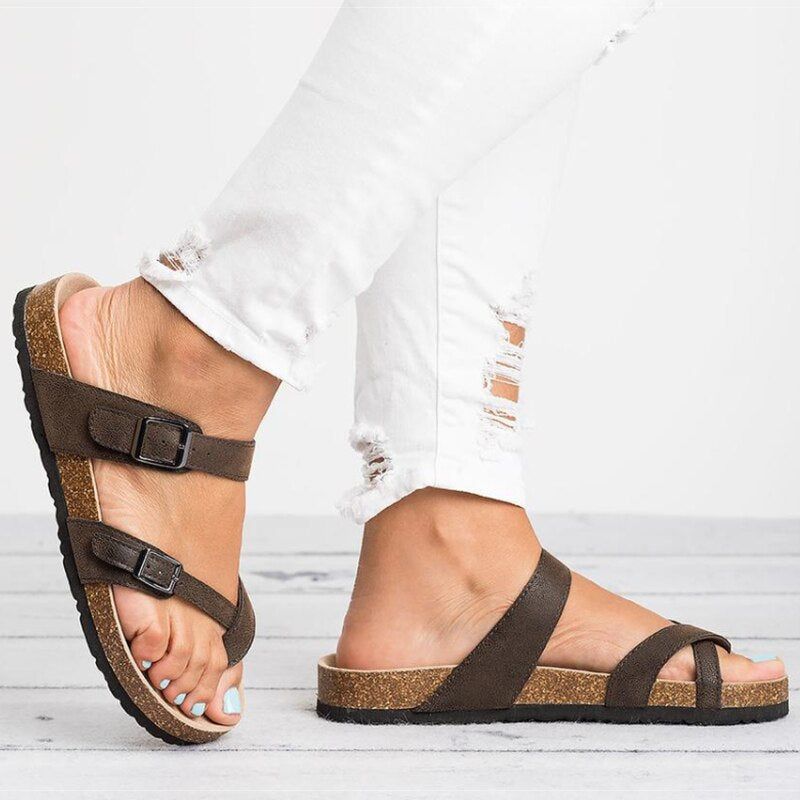 Serenelle | Ergonomische Sandalen im Römischen Stil