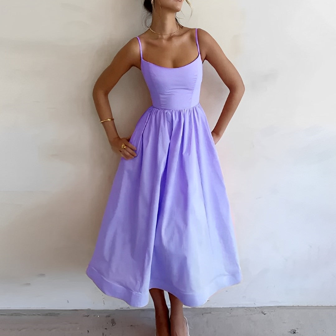 Quinn | Leichtgewichts Sommer A-Linie Sonnenkleid