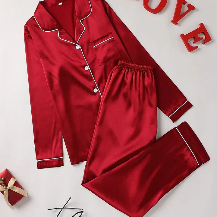 Qiana | Satin Pyjama Satz für Frauen