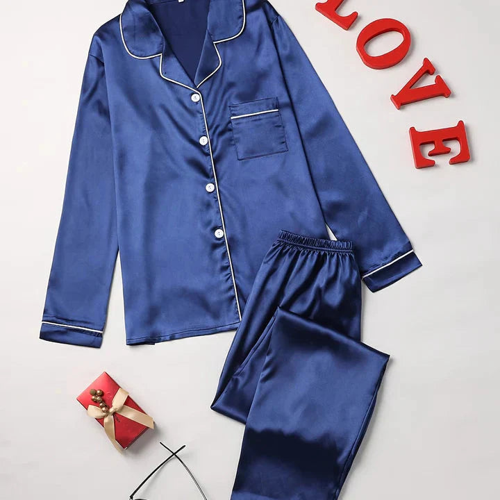 Qiana | Satin Pyjama Satz für Frauen