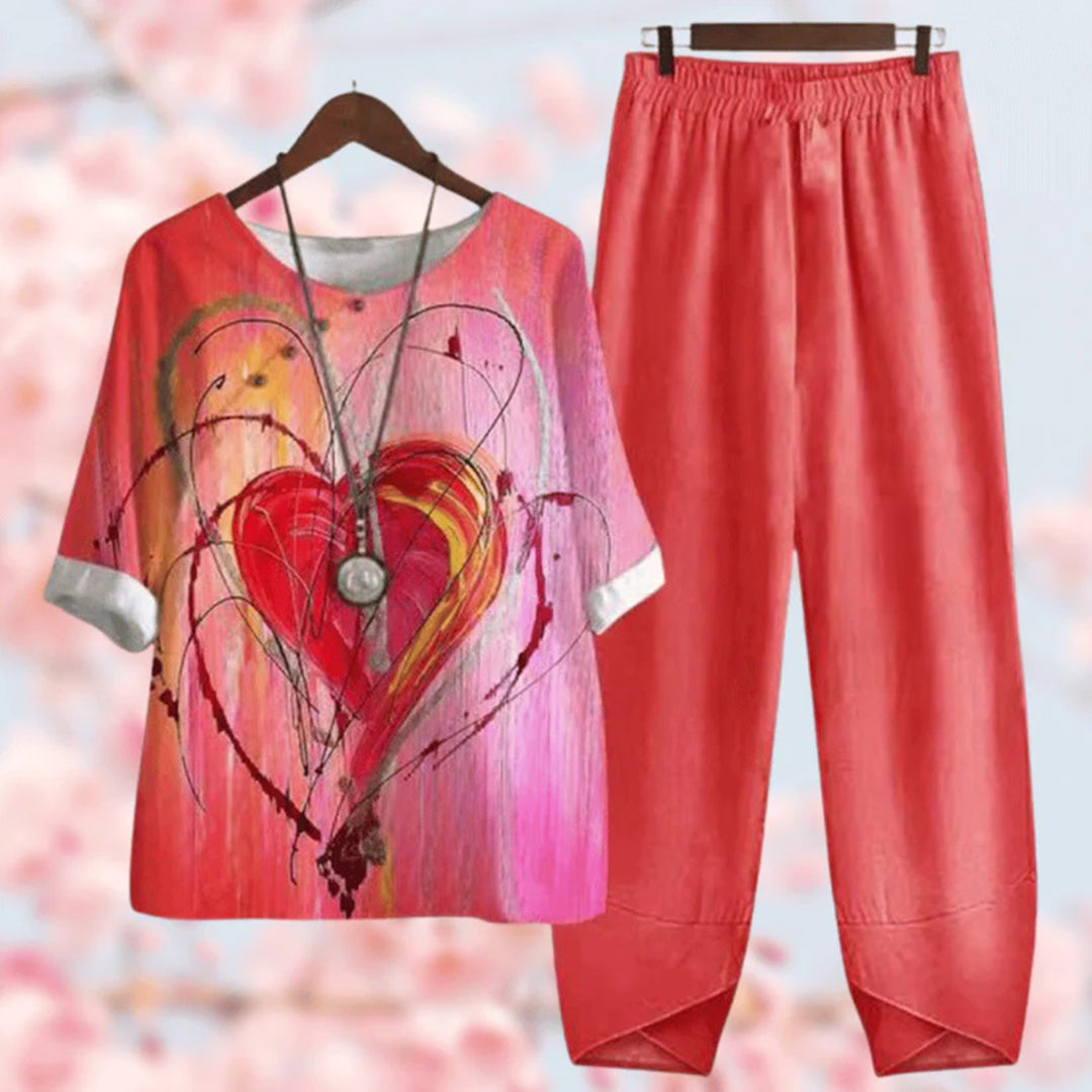 Carina | Elegantes und Bequemes Zweiteiliges Lounge Outfit