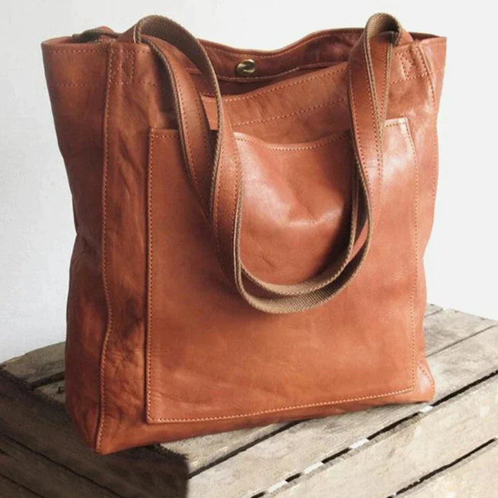 Adrasteia | Retro Frauen Leder Handtasche