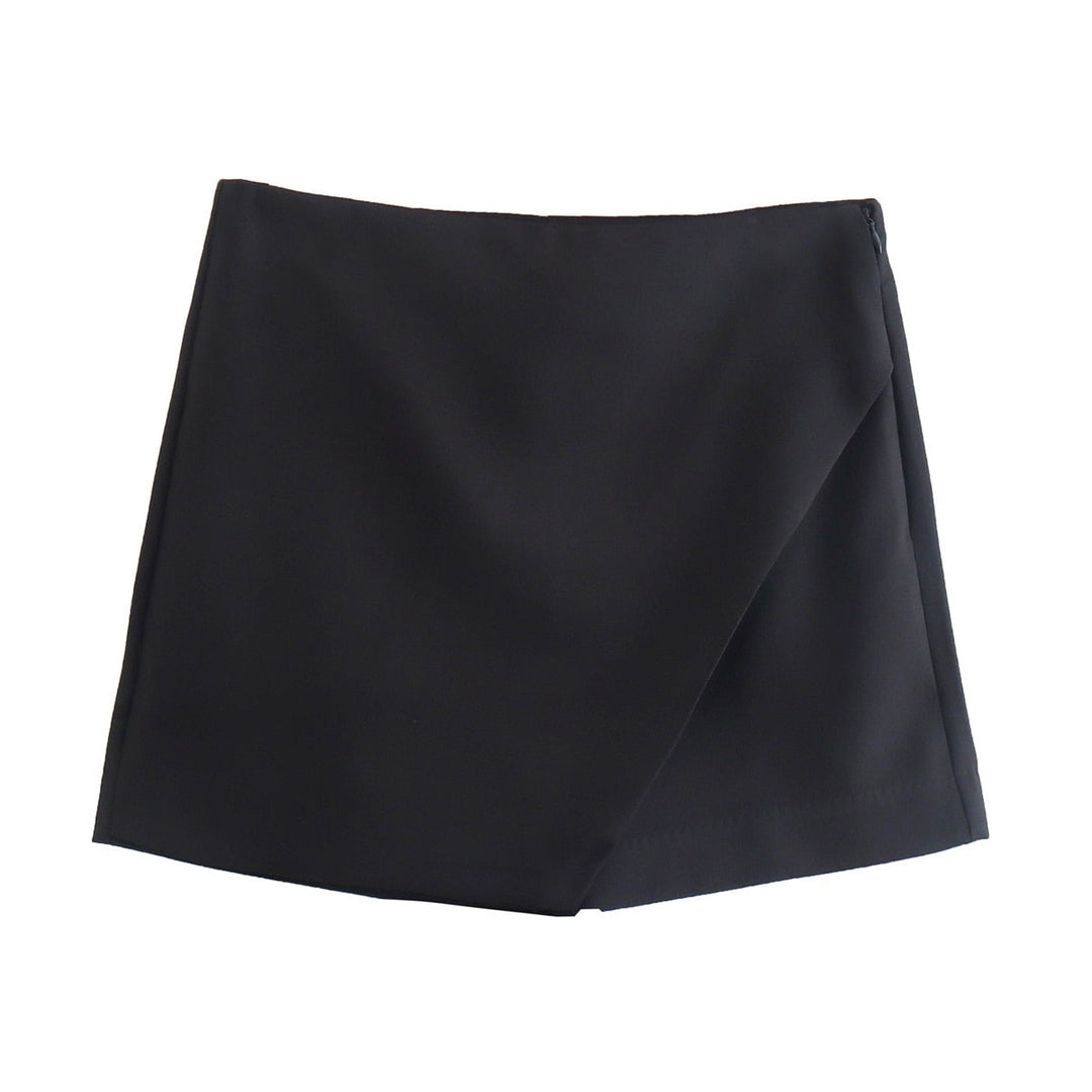 Héloïse | Asymmetrische Damen Kurze Hose mit Breitem Bund