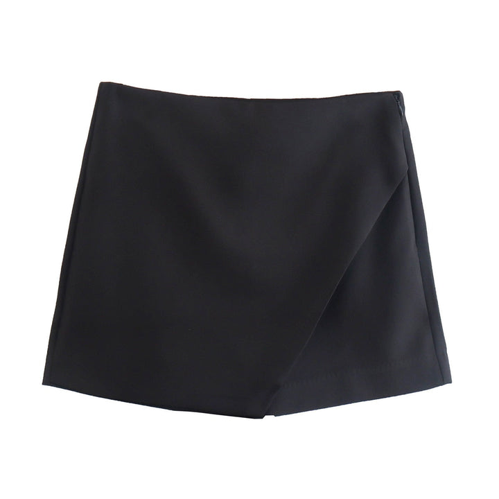Héloïse | Asymmetrische Damen Kurze Hose mit Breitem Bund