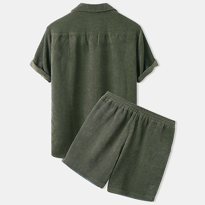 Derren | Herren Cord Kurz Sommer Satz