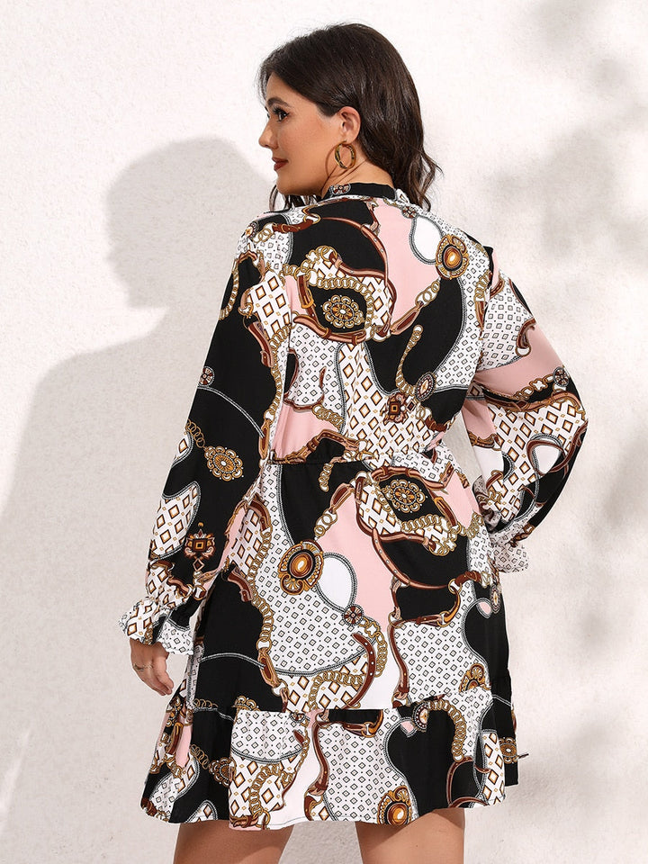 Meliora | Jahrgang Zuknöpfen Midikleid