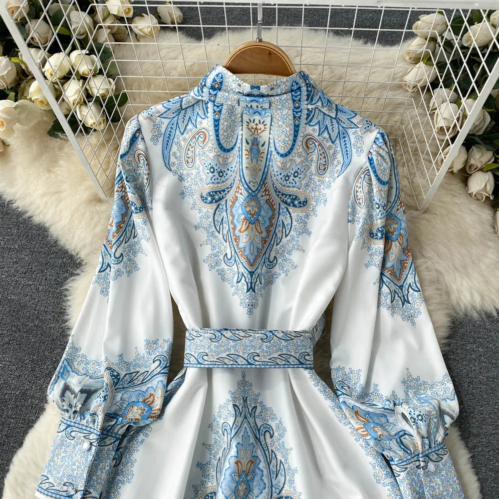 Aribella | Blumig A-Linien Kleid