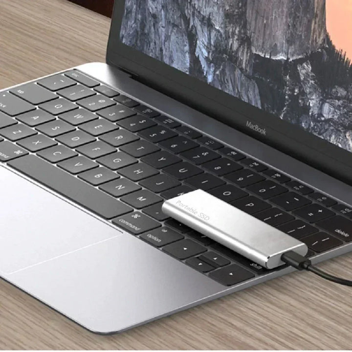 Schlanke externe 4-TB-USB-C-Festplatte | Hochgeschwindigkeits Und zuverlässig