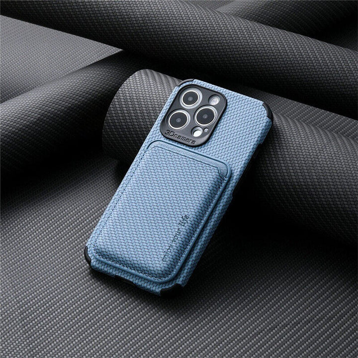 Juni | Schlanke Magnetische Kartenhülle für Das iPhone