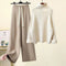 Uvelyn | Damen 2-Teiliges Gestricktes Lounge-Set