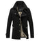 Herren Langer Trenchcoat