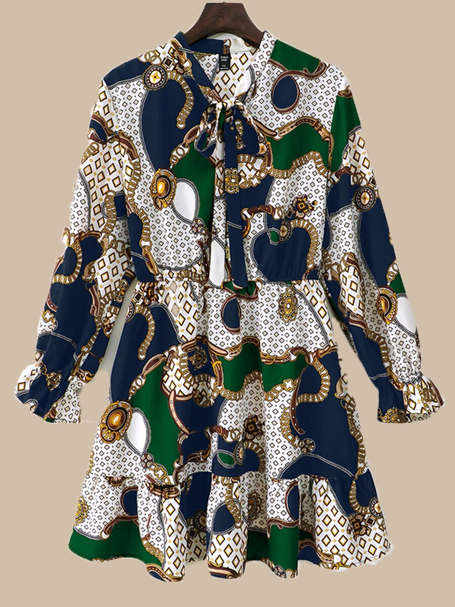 Meliora | Jahrgang Zuknöpfen Midikleid