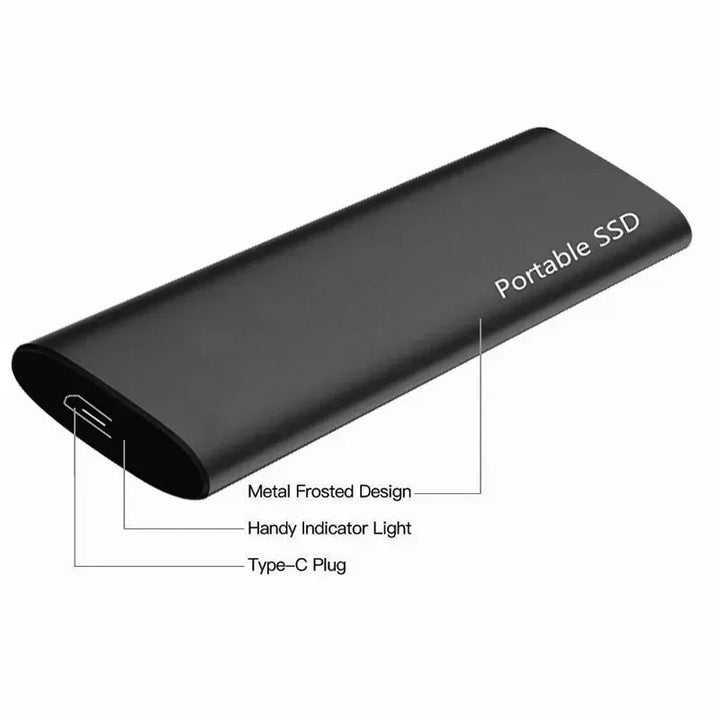 Schlanke externe 4-TB-USB-C-Festplatte | Hochgeschwindigkeits Und zuverlässig