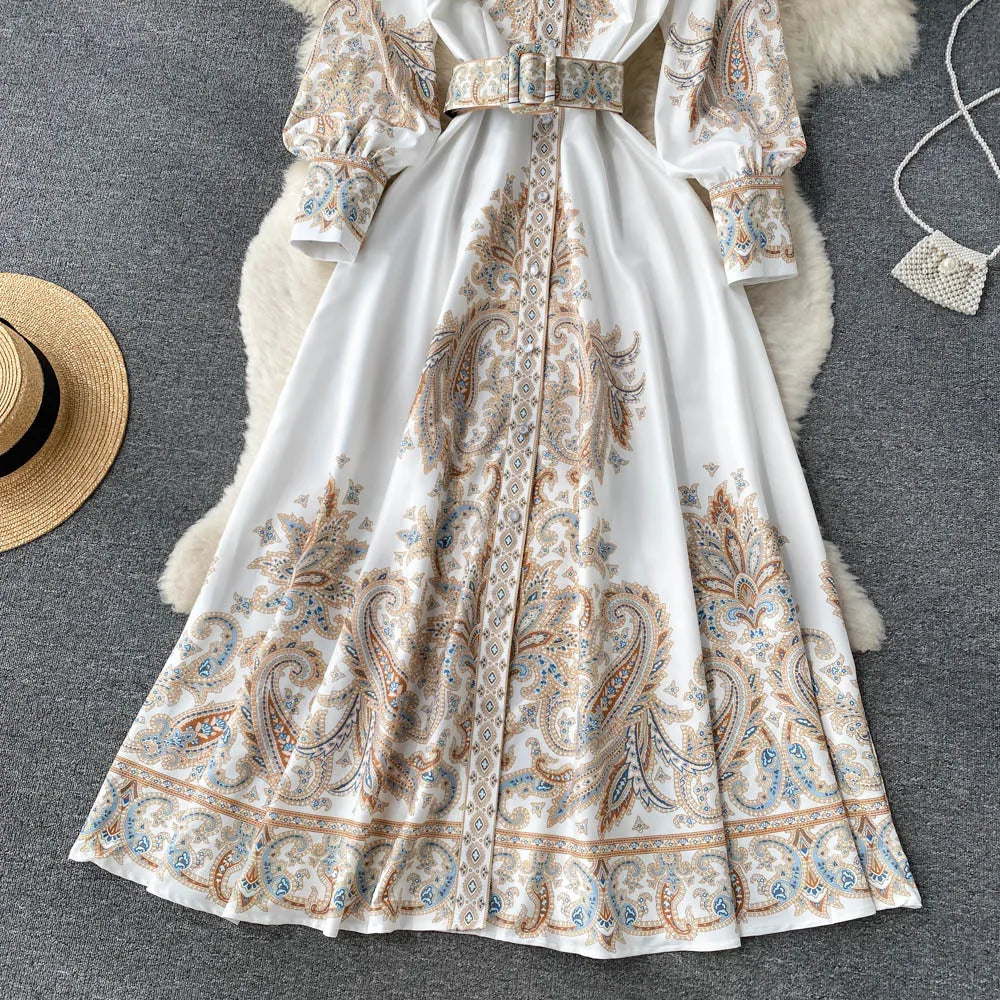 Aribella | Blumig A-Linien Kleid